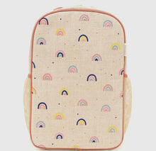 Load image into Gallery viewer, Neons Rainbows Grade School Backpack So Young