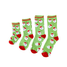 Load image into Gallery viewer, Whimsy Santa Scatter Santa Socks My Mind's Eye