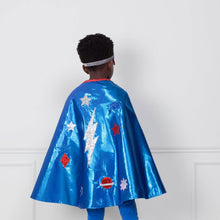 Load image into Gallery viewer, Blue Superhero Costume