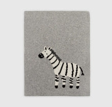 Load image into Gallery viewer, Organic Cotton Blanket-Zebra