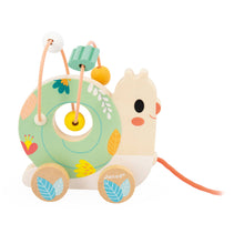 Load image into Gallery viewer, Janod - Pure | Pull-Along Animal Bead Maze