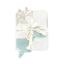 Load image into Gallery viewer, Organic Cotton Knit Baby Blankets- Ocean Jellyfish 3D