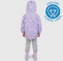 Load image into Gallery viewer, Kids Fleece Lined Rain Jackets-Macarons