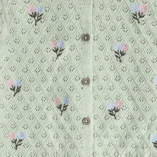Load image into Gallery viewer, Baby Sweater Knit Cardigan- Sage Green