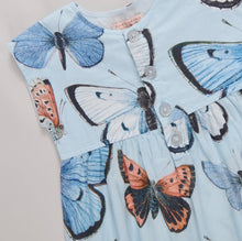 Load image into Gallery viewer, Baby Girls Alexandra Jumper- Blue Vintage Butterflies