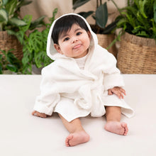Load image into Gallery viewer, Toddler Bath Robe in Cloud
