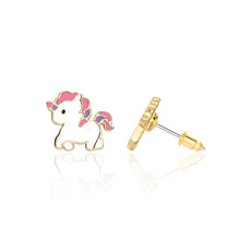 Load image into Gallery viewer, Magical Unicorn Cutie Stud Earrings Girl Nation