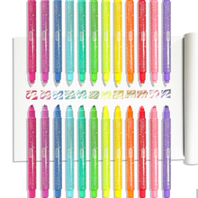 Load image into Gallery viewer, Make no Mistake! Glittery Erasable Markers - Set of 12