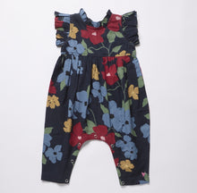 Load image into Gallery viewer, Baby Girls Jennifer Jumper- Navy Hibiscus Floral