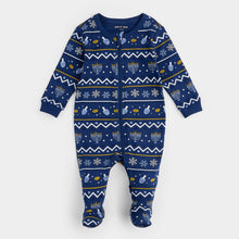 Load image into Gallery viewer, Hanukkah Fair Isle Print Sleeper
