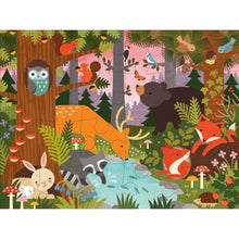 Load image into Gallery viewer, Enchanted Woodland 24-Piece Floor Puzzle
