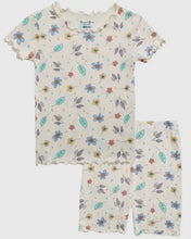 Load image into Gallery viewer, Shirring Summer Breeze Short Sleeve Pjs
