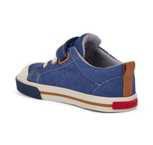 Load image into Gallery viewer, Stevie II Navy Denim See Kai Run