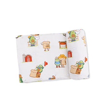 Load image into Gallery viewer, Avocado Toast American Gothic- Swaddle Blanket