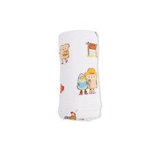 Load image into Gallery viewer, Avocado Toast American Gothic- Swaddle Blanket