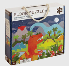 Load image into Gallery viewer, Dinosaur Kingdom 24-Piece Floor Puzzle
