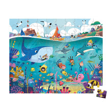Load image into Gallery viewer, Janod - The Seafloor Suitcase Puzzle - 100 Pieces