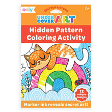 Load image into Gallery viewer, Undercover Art: Hidden Pattern Coloring Activity - Smitten K