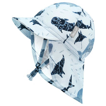 Load image into Gallery viewer, Sun Soft UV Baby Caps- Whale Play