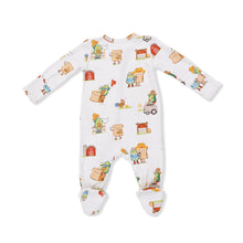 Load image into Gallery viewer, Avocado Toast American Gothic- 2 Way Zipper Footie