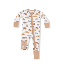 Load image into Gallery viewer, Convertible Romper- Napping Puppies