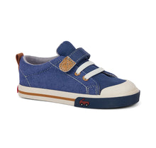 Load image into Gallery viewer, Stevie II Navy Denim See Kai Run