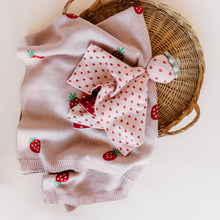 Load image into Gallery viewer, Strawberry Organic Blanket