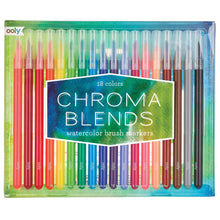 Load image into Gallery viewer, Chroma Blends Watercolor Brush Markers - Set of 18