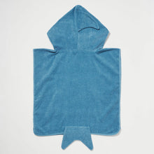 Load image into Gallery viewer, Beach Hooded Towel -Shark Tribe Sunny Life