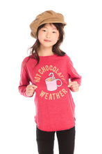 Load image into Gallery viewer, Hot Chocolate Weather Long Sleeve