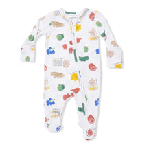 Load image into Gallery viewer, Charcuterie
Cuties - 2 Way
Zipper Footie
