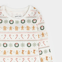 Load image into Gallery viewer, Holiday Treats Fair Isle Print on Thermal PJ Set