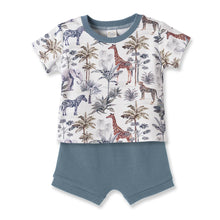 Load image into Gallery viewer, Jungle Safari Top & Shorts Set