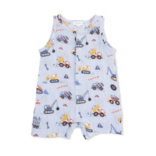 Load image into Gallery viewer, Crayon Construction - Sleeveless Shortie Romper