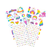Load image into Gallery viewer, Tattoo Palooza: Temporary Tattoos & Nail Stickers - Unicorns