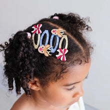 Load image into Gallery viewer, Rudolph and Bow Hair Clips