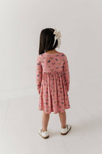 Load image into Gallery viewer, Butterfly Bloom Henley Dress
