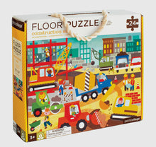 Load image into Gallery viewer, Construction Site 24-Piece Floor Puzzle
