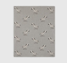Load image into Gallery viewer, Organic Cotton Blanket-Zebra
