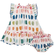 Load image into Gallery viewer, Baby Girls Harper Dress Set- Paint Swatches