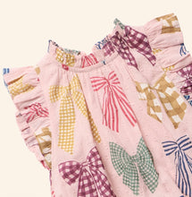 Load image into Gallery viewer, Girls Harper Dress- Patterned bows