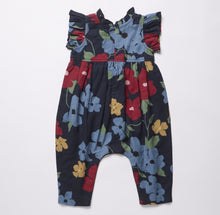 Load image into Gallery viewer, Baby Girls Jennifer Jumper- Navy Hibiscus Floral