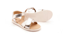 Load image into Gallery viewer, Old Soles Peachy Silver Sandals OLDSOLES