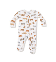 Load image into Gallery viewer, 2 Way Zipper Footie-Napping Puppies