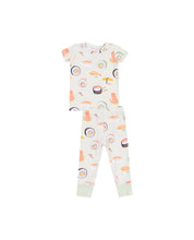 Load image into Gallery viewer, Lounge Wear Set- Sushi Green Angel Dear