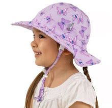 Load image into Gallery viewer, Butterfly | Cotton Floppy Sun Hat
