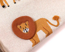 Load image into Gallery viewer, Organic 3D Jacquard Sweater Knit Baby Blanket- Savannah Viverano Organics