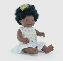 Load image into Gallery viewer, Baby Doll African Girl 15'' Miniland