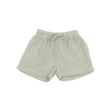 Load image into Gallery viewer, Henley with Pocket + Muslin Short - Palm Trees Angel Dear