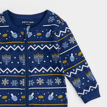 Load image into Gallery viewer, Hanukkah Fair Isle Print Sleeper